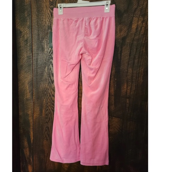 XS, Small - WILD FABLE - Pink Velour Lounge Long Flare Pants NEW - Picture 3 of 3